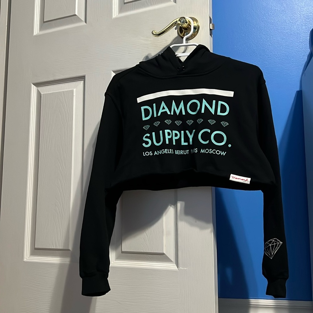 Diamond Supply Co Cropped Sweater